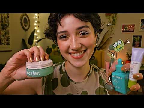 ASMR Spa Day 💚🍀 Green Themed Pampering (layered sounds, whispered rp, personal attention, tingly)