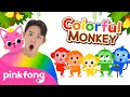 Colorful Monkey Banana Dance Baby Monkey Hoi S Playground Pinkfong Kids Song