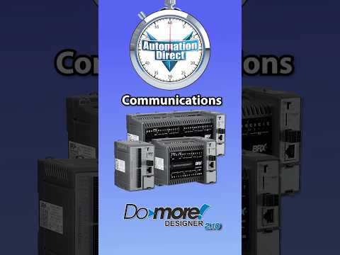 Do-more Designer 2.10 Communications from AutomationDirect