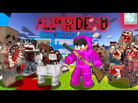 Ultimate Zombie Apocalypse in OMOCITY! Minecraft Madness