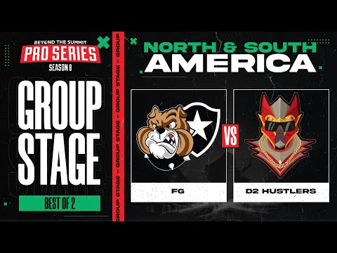 FG vs D2 Hustlers Game 1 - BTS Pro Series 8 AM: Group Stage w/ Kmart & ET