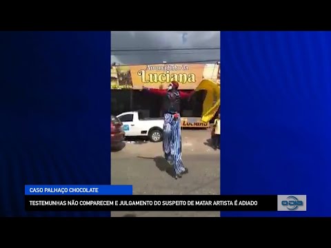 Testemunhas não comparecem e julgamento de suspeito de matar artista é adiado 06 10 2022