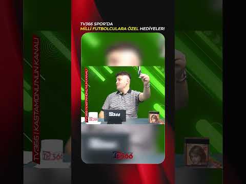 TV366 Spor'da Eski Futbol Hakemi Ahmet Ferda Danacı'dan Milli futbolculara özel hediyeler!