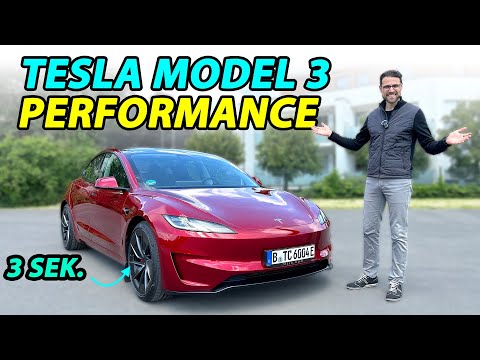 Taycan zum halben Preis? Tesla Model 3 Performance Test!