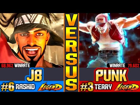 SF6 Terry (Punk Vs JB) Rashid ▰ High Level
