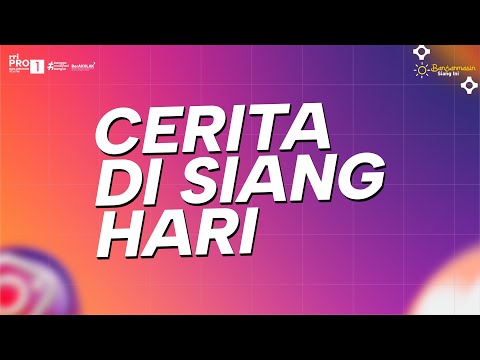 CERITA DI SIANG HARI - "Cerita Inspirasi Dari Seorang Desainer Fashion Go Internasional"