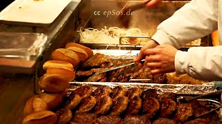 Traditional German Street Food.