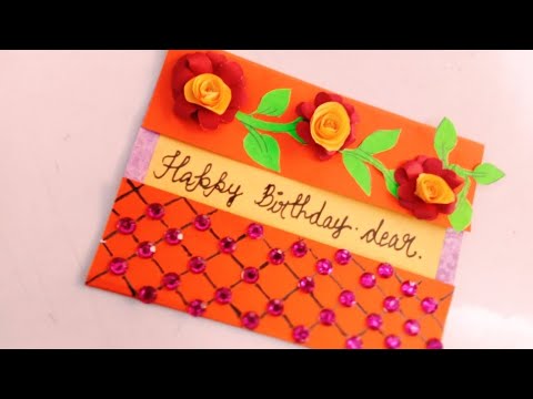 How to make Special Birthday Card For Best Friend//DIY Gift Idea...