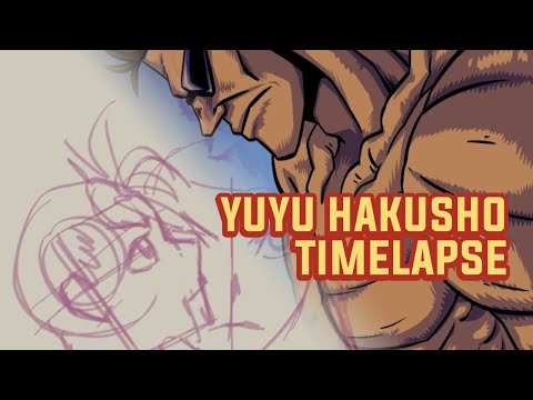 Yusuke vs Younger Toguro Timelapse