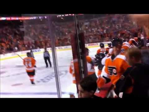 Jagr Goal - Flyers vs. Rangers (09/26/11)