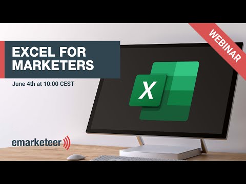 On demand webinar: Excel for marketers