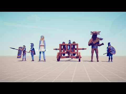 ANCIENT FACTION vs EVERY UNIT - Totally Accurate Battle Simulator TABS