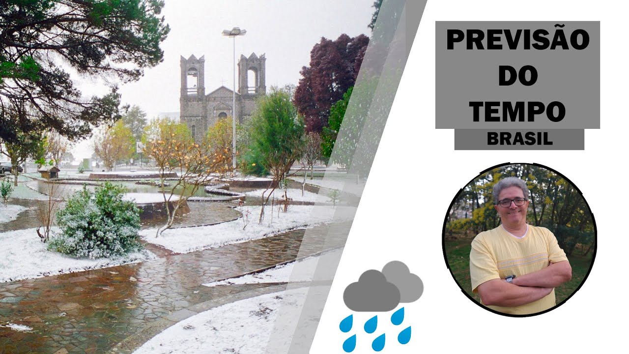 SC, Sul e Brasil | Neve? Onde poderá ocorrer?  (23/08/2024)