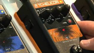Video thumbnail for Musikmesse 2011 TC Helicon Voicetone E1 Echo Tap Delay Live Demo by MusicStoreTV