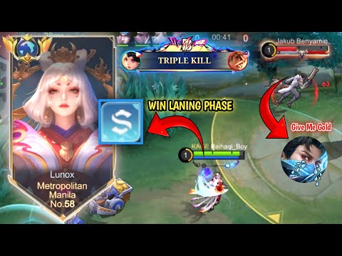 LUNOX TUTORIAL 2025 GOLD LANE || LUNOX BEST BUILD 2025 GOLD LANE GAMEPLAY
