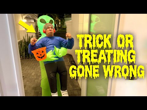 TRICK OR TREATING GONE WAY WRONG!!