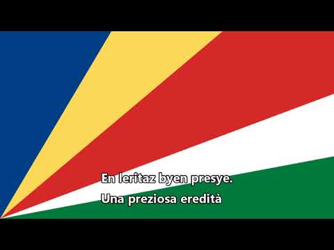 Inno nazionale delle Seychelles - Koste Seselwa (Uniamoci Seychellesi)