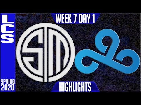 TSM vs C9 Highlights | LCS SPring 2020 W7D1 | Team Solomid vs Cloud9