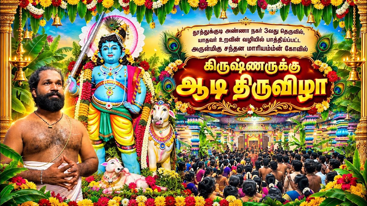 தூத்துக்குடி அண்ணா நகர் சந்தன மாரியம்மன் கோவில் உள?