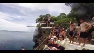 preview picture of video 'Boracay Trip- Ariel's Point Cliff Diving'