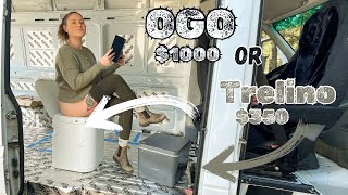 How To Poop and Pee in a Van - Best Toilet For Vanlife - Off Grid Sprinter Van Conversion