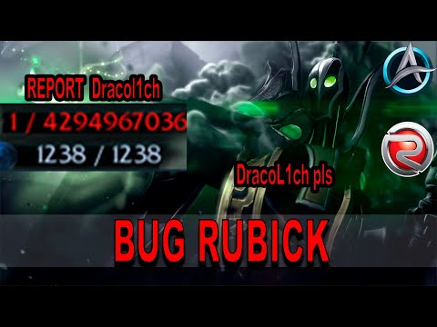 BUG RUBICK OR GRAND MAGUS  DracoL1ch PLS v7.03b2 | RGC | ATINAD |  DOTA 1 2022