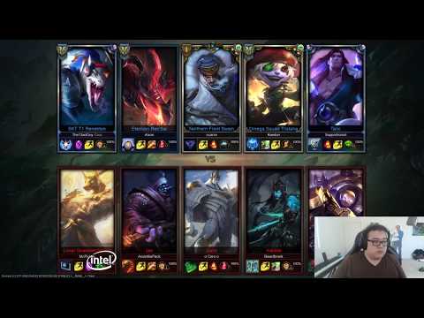 Scarra as Swain vs Galio Mid Patch 8.3 Ranked Gameplay