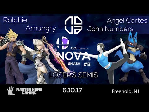 Nova Smash #8 - Arhungry + Ralphie vs. John Numbers + Angel Cortes - Loser's Semifinals