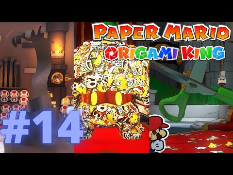 The Castle of Horrors... | Paper Mario: The Origami King, part 14 (+ Mario 3D World!)