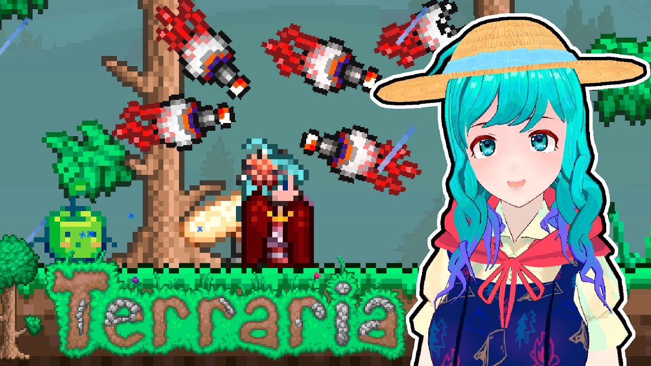 The fight against Plantera! I hope it goes okay... [Terraria]