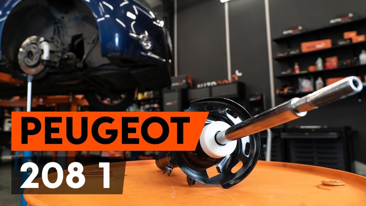 Comment changer : jambe de suspension avant sur Peugeot 208 1 - Guide de remplacement