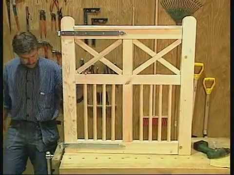 Byggbeskrivning: Så bygger du en grind