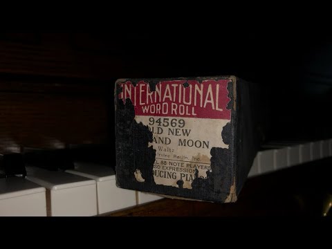 Old New England Moon - Waltz 1930 | Player piano