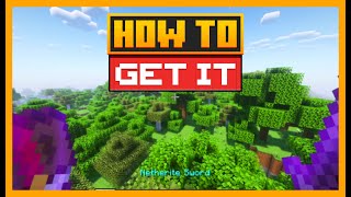 HOW TO USE Leech in MINECRAFT with Majrusz's Enchantments