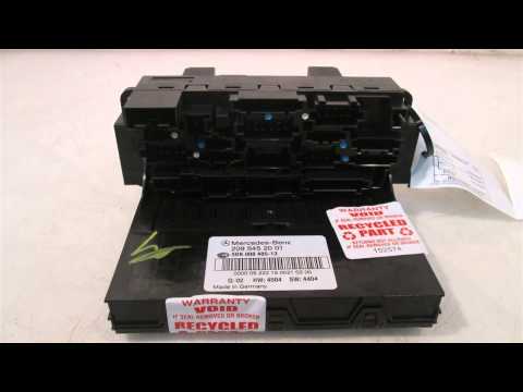 2006 Mercedes C230 FUSE BOX FRONT SAM MOD 2095452001 - mbiparts.com Used OEM Mercedes Parts -... OEM