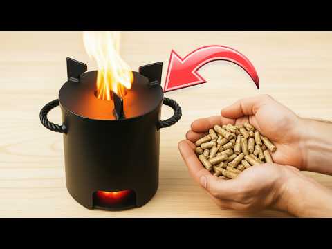 No one knows this simple homemade stove! It works WITHOUT GAS OR ELECTRICITY