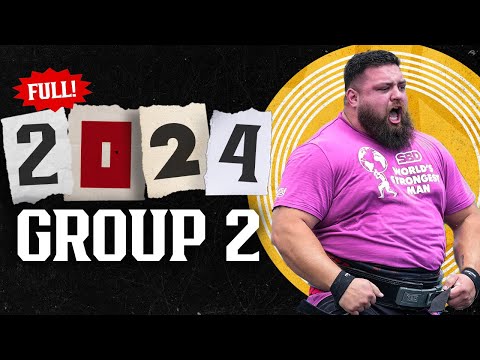 *FULL* 2024 SBD World's Strongest Man | GROUP 2