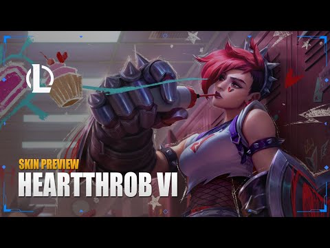 Heartthrob Vi Skin Preview - League of Legends