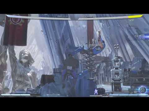 Injustice 2: Robin Staff of Grayson/Sword Switch Combo