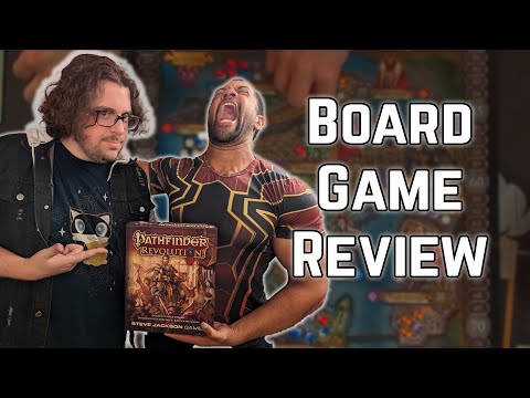 Board Game Review - Pathfinder Revolution by Steve Jackson Games - First Play Thoughts