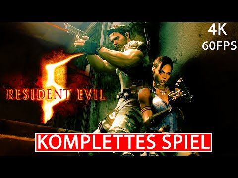 RESIDENT EVIL 5 Gameplay Walkthrough FULL GAME Deutsch [4K 60FPS PC ULTRA] Kein Kommentar Part 1