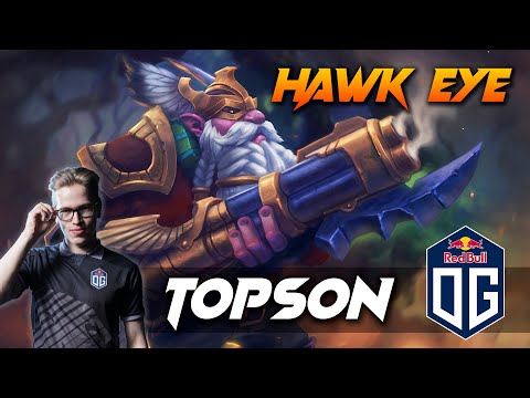 TOPSON HAWK EYE SNIPER - Dota 2 Pro Gameplay [Watch & Learn]