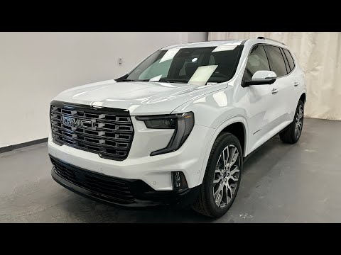 2026 GMC Acadia AWD Denali Ultimate in White for sale at Davis GMC Buick Lethbridge in Lethbridge, AB