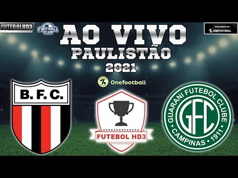 AO VIVO | BOTAFOGO-SP 0X1 GUARANI | PAULISTÃO 2021 | 2ª RODADA | NARRAÇÃO