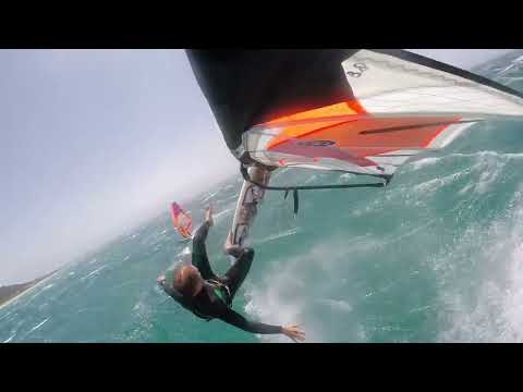 Windsurf jump Including ejection