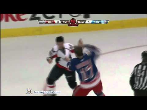 Mike Green vs Brandon Dubinsky Nov 9, 2010
