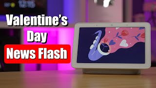 Google Assistant Valentines Day News Flash to Turn
