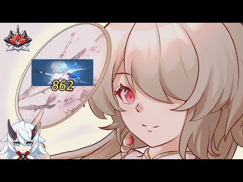 HI3 - Exalted Red Lotus Abyss 396D - AKA 860+ Points - S2 SpA/S0 AE/Raven with BE elf