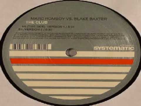 Marc Romboy vs. Blake Baxter ‎– The Club