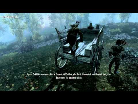 Let's Play TES Skyrim # 99 [Deutsch] [HD] [BLIND] Kutsche mit Hindernissen